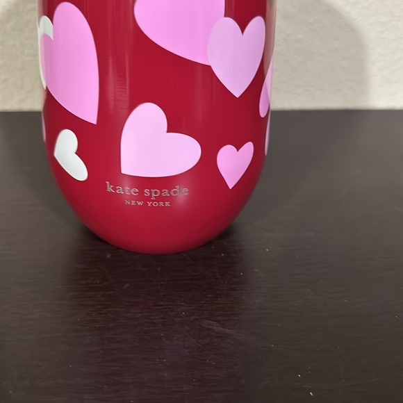 NWT Kate Spade 16oz stainless steel wine tumbler - Picture 2 of 5